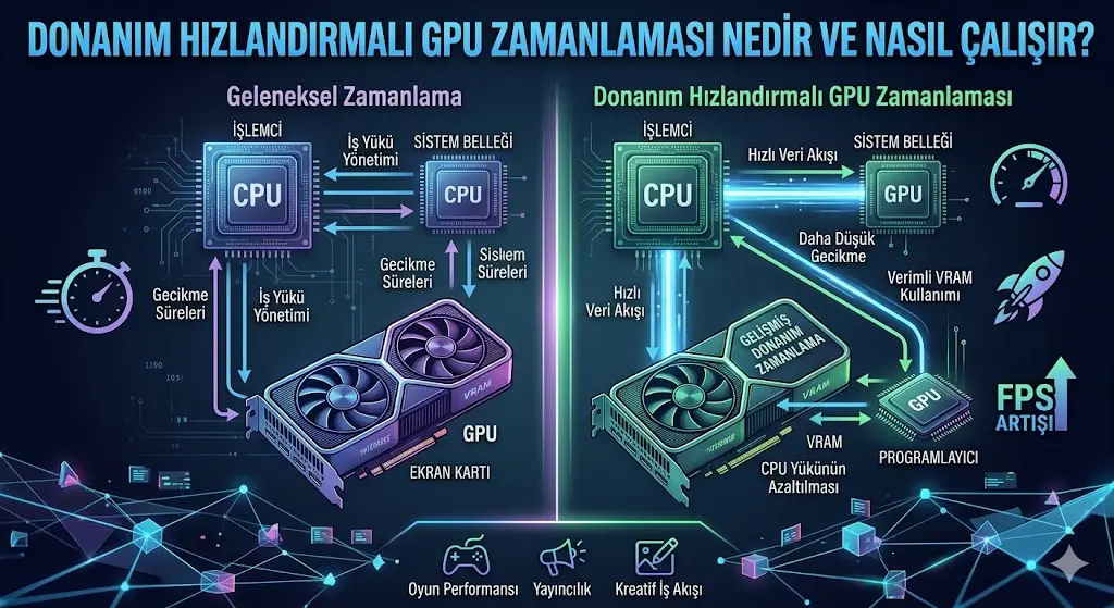 Donanım Hızlandırmalı GPU Zamanlaması 