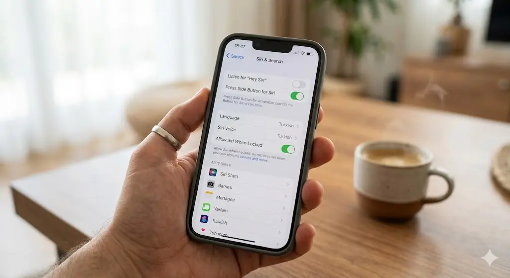 Sri aşırı kullanmak iPhone şarjının daha çabuk bitmesine neden olur. 
