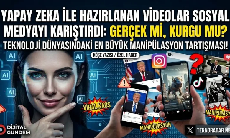 Yapay Zeka ile Hazırlanan Videolar Sosyal Medyayı Karıştırdı